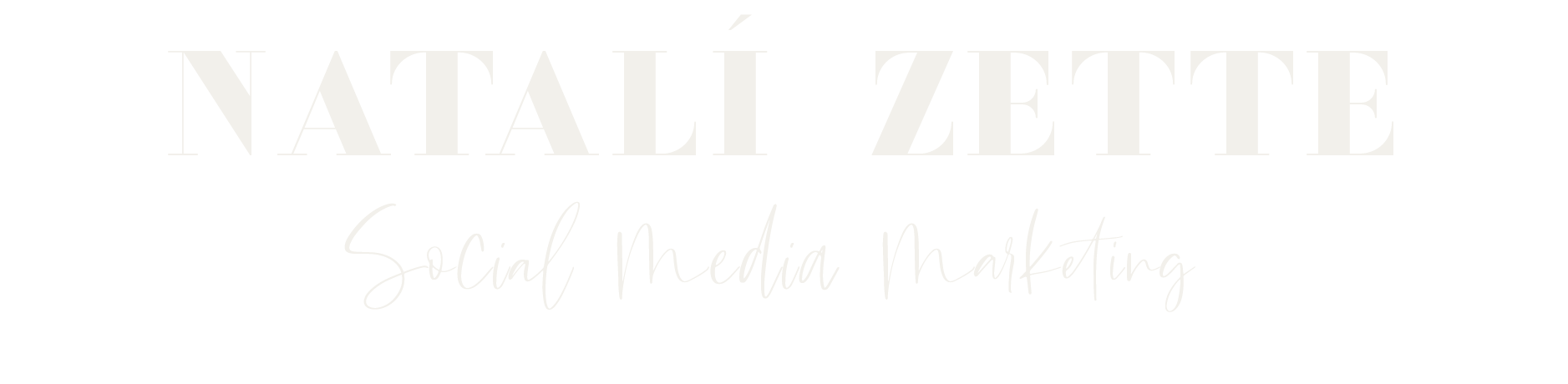 Natalí Zette — Social Media Marketing